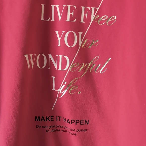 Pink Graphic Sweatshirt - Picture 3 of 4